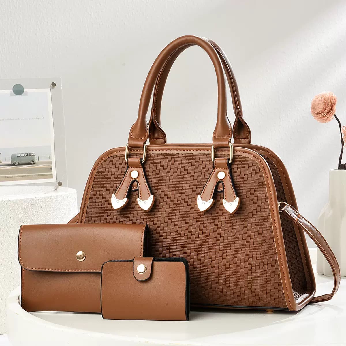 Brand Handbag Women's High-end Light Luxury Bag Women's 2025 New Style Mother Bag Women's Crossbody Bag