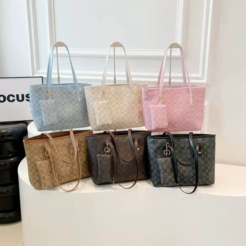 Advanced commuter wild bag large-capacity temperament simple handbag new fashion simple Tott bag