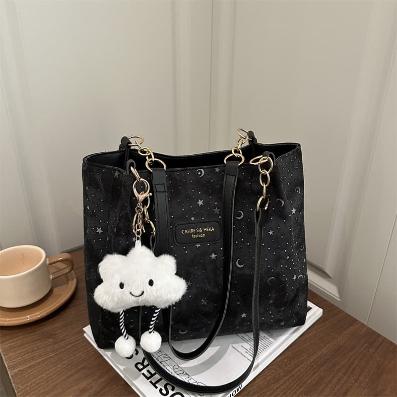 Large capacity Tote bag female 2026 new work commuter single shoulder under the bag high quality trend hand bag tide