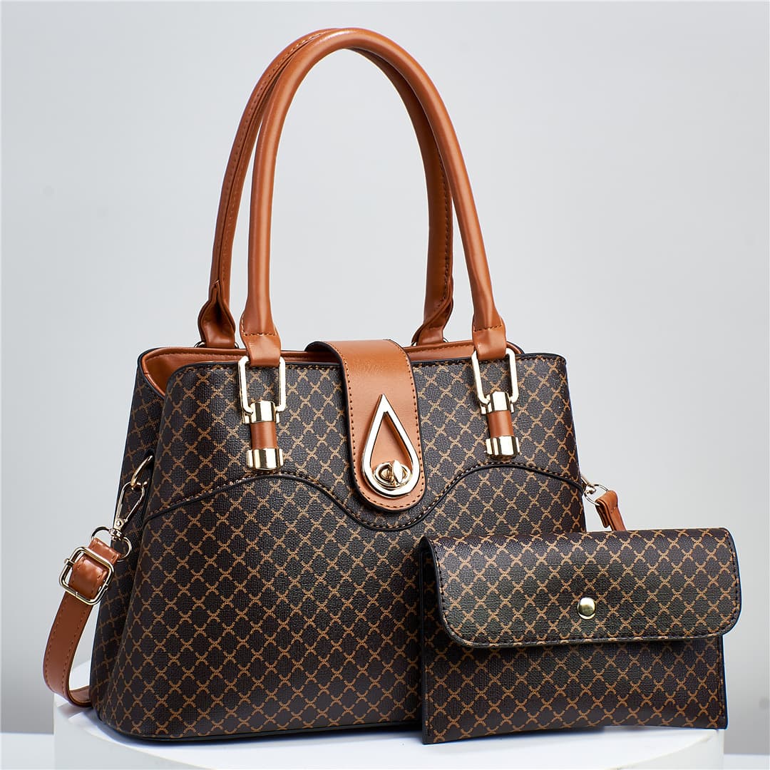 Taizhou Women's Printed Tote Bag European and American Retro Women's Cross-Border Shoulder Bag Classic Bags