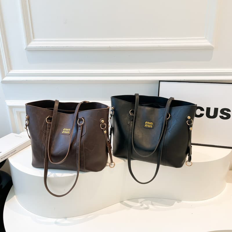 Commuting Casual New Armpit Bag Large Capacity Bag Women's Versatile Korean Style Handheld Tote Bag Fashionable Shoulder Bag