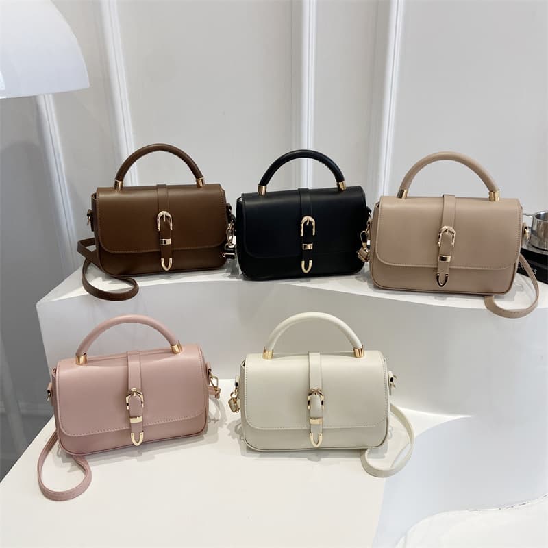 Wholesale Korean Style Light Luxury Small Square Handbag for Women Autumn New Stylish Versatile Shoulder Bag Commuter Crossbody Bag