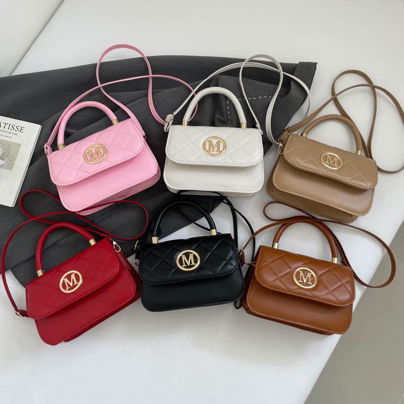 Korean Style Trendy Versatile Handbag New High-Value Shoulder Bag Fashionable Stylish Single Shoulder Crossbody Small Square Bag