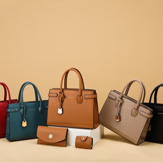 Cross-border Fashion Women's new portable diagonal bag fashion large capacity bride multi-piece wedding bag wholesale