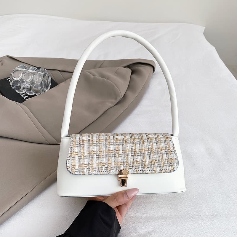 New Autum Korean Style Personalized Handbag Korean Style Simple Texture Armpit Bag Is a Fashionable and Beautiful Shoulder Bag