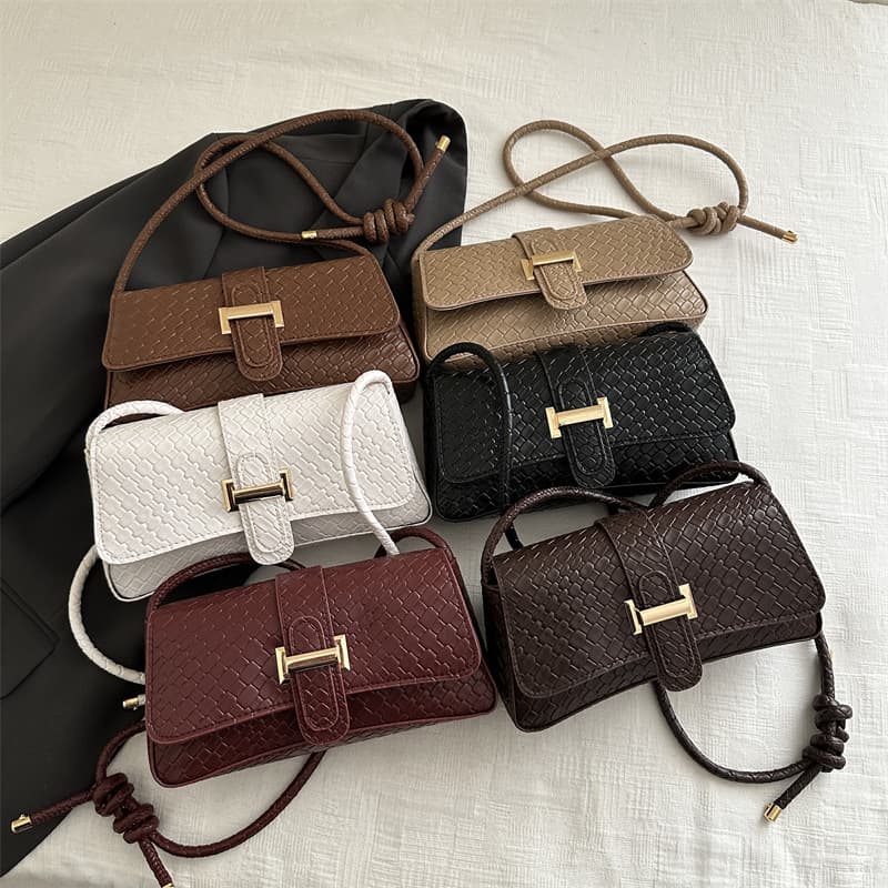 Elegant Commuter Fashion Simple Women's Handbag Spring/Summer New High-End Versatile Korean Style Single Shoulder Crossbody Bag