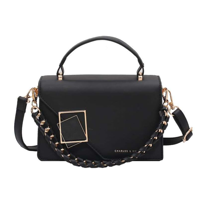 Cross-Border Export Women's Bag New Chain Shoulder Crossbody Bag Fashionable Versatile Handheld Small Square Bag Bags Wholesale