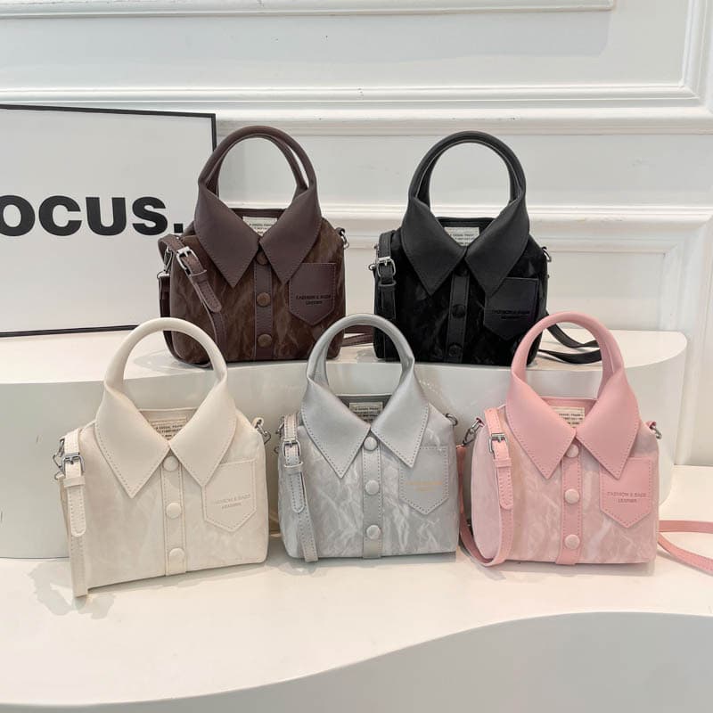 High-End New Bag Korean Style Personalized Creative Shoulder Bag Women's Handheld Crossbody Small Clothes Shoulder Bag