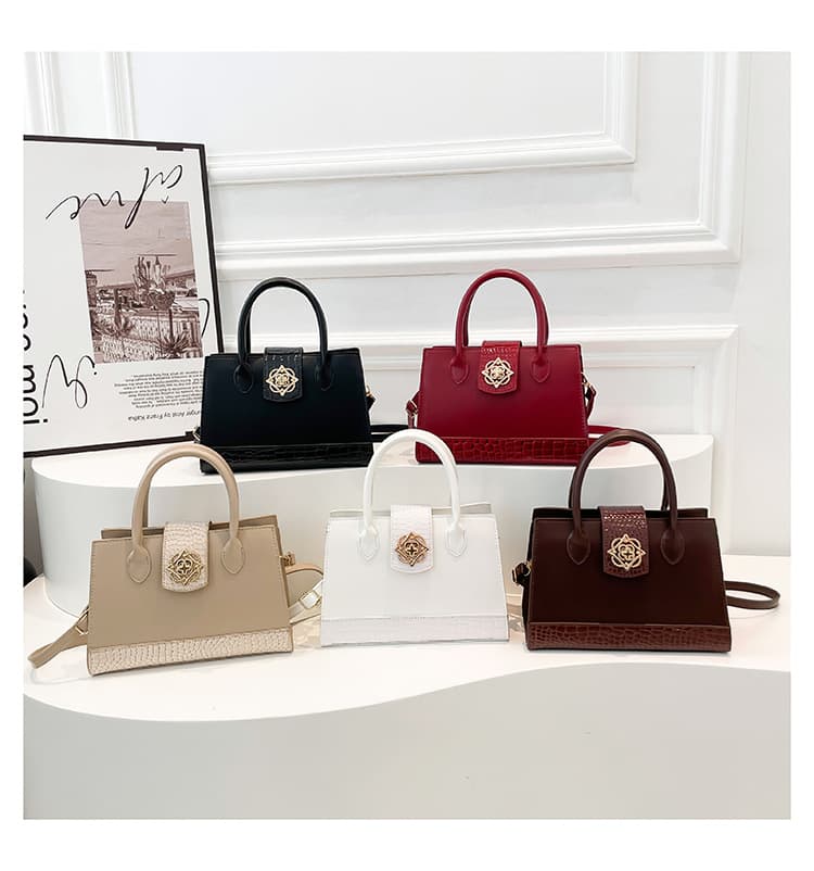 Light Luxury and High-End Women's Bags, New Model, Large Capacity, Suitable for Commuting, Stylish and Versatile Shoulder and Handbag