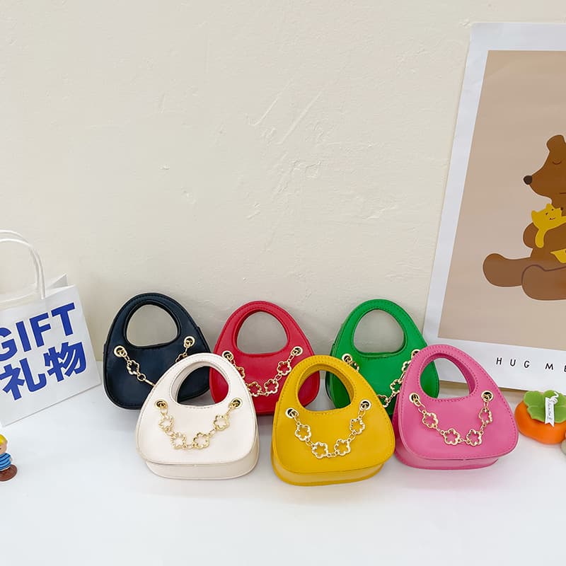Children's Bags New Korean Style Fashionable Handbag Shoulder Bag Stylish Little Girl Chain Crossbody Bag Coin Purse