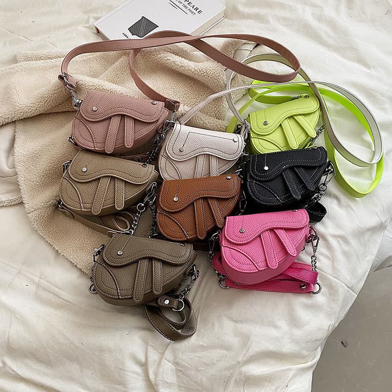 Fashionable Children's Small Bags Girls' Fashionable Handbags Korean Style Stylish Girls' Crossbody Bags Children's Clothing Accessory Bags