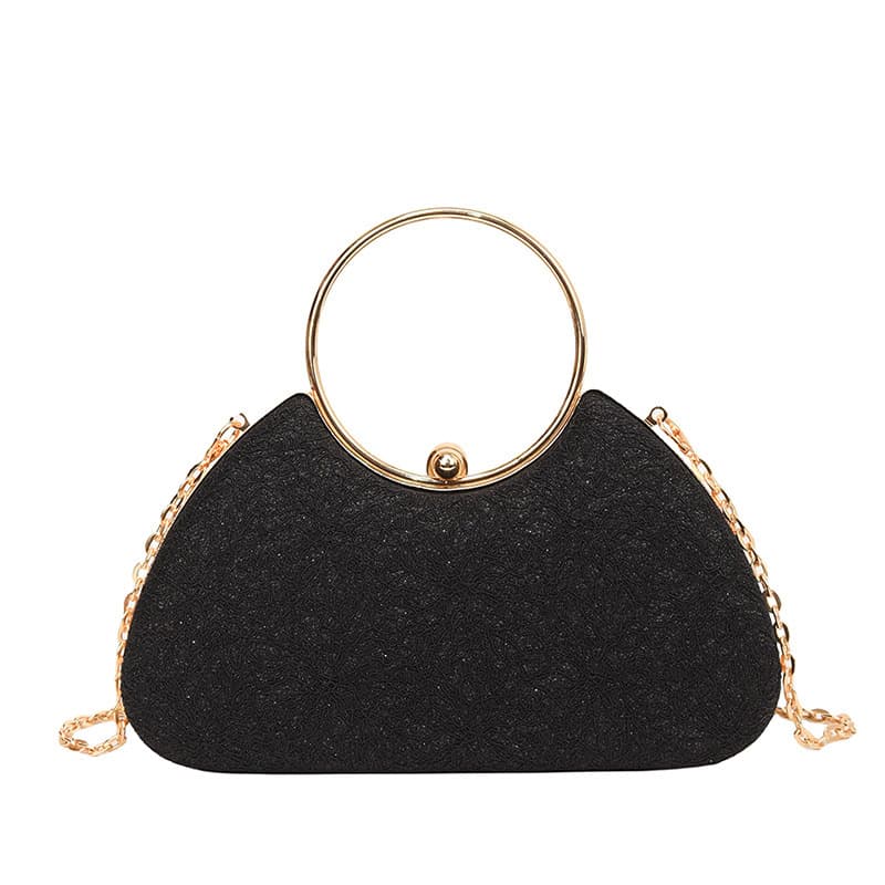 Women's bag fashion creative shaped clip women's portable small square bag 24 summer new shoulder diagonal bag